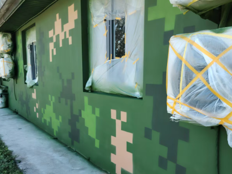 鹰潭海洋 / 林地场景数码伪装