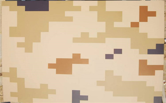 鹰潭荒漠迷彩漆喷涂